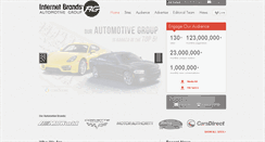 Desktop Screenshot of internetbrandsauto.com